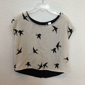 Size US 2 (Euro 32) Bird Top